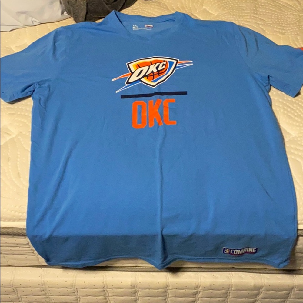 Oklahoma City Thunder NBA combine shirt- UA